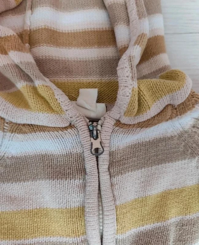 Gilet de malha listrado 🧸 Tamanho 24 meses 🧸 Pick Ouick – photo 3